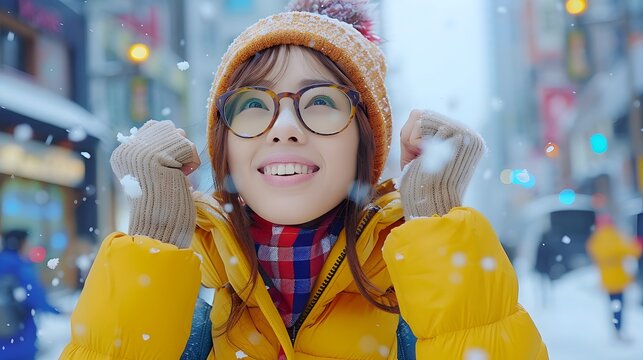 彩票中奖的喜悦